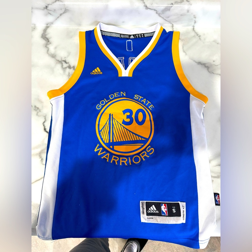 Youth Adidas Steph Curry Jersey